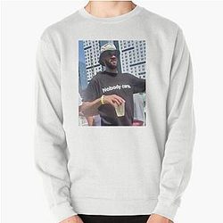 Drunk Derrick White Brady Parody Pullover Sweatshirt