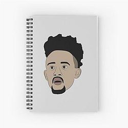 Derrick White San Antonio Basketball Notebook