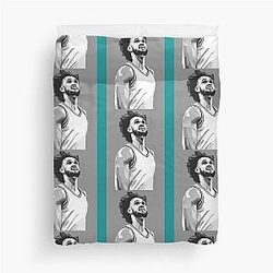 Derrick White Duvet Cover