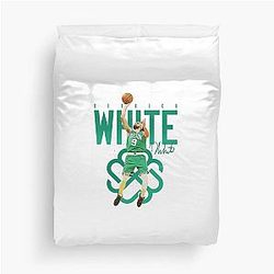 Derrick White T-Shirt Duvet Cover