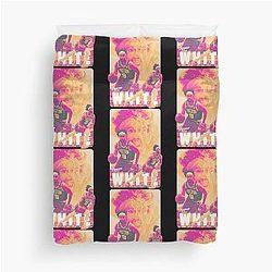 Derrick White Buffalo Soldier Duvet Cover