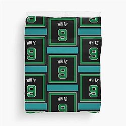 Derrick White - Celtics Duvet Cover