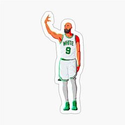 Derrick White Boston Celtics Basketball Sticker