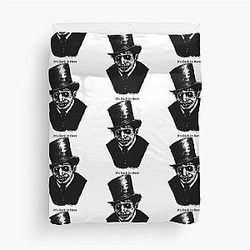 It's Dark in Here Derrick White Duvet Cover