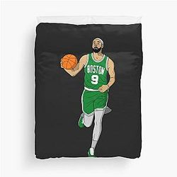 Derrick White - Boston Celtics Basketball Duvet Cover