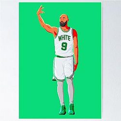 Derrick White - Boston Celtics Poster