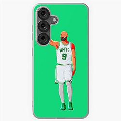 Derrick White - Boston Celtics Basketball Samsung Galaxy Soft Case