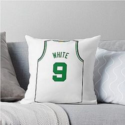 Derrick White Association Jersey Pillow