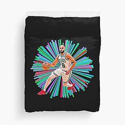 Derrick White Duvet Cover