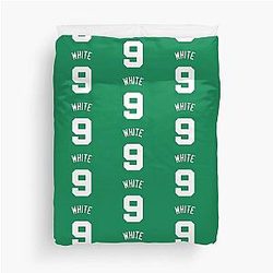 Derrick White - Celtics Duvet Cover