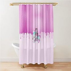 Dizzy Descendants Shower Curtain