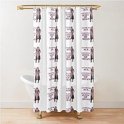 Queen of Mean Audrey Descendants Shower Curtain