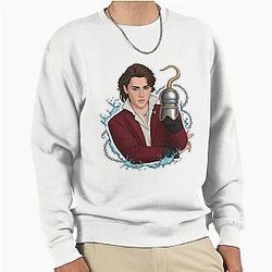 Young Hook: Captain at Merlin Academy - Descendants 4 Rise of the Red T Pullover Sweatshirt