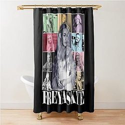 Vintage Freya Skye Descendants Zombies Shocking Worlds Collide Tour The Rise Of Red Shower Curtain