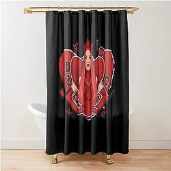 Queen of Hearts Descendants The Rise of Red Royal Shower Curtain