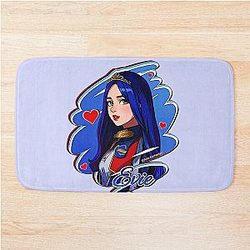 Evie Blue Princess Star Descendants 3 Manga Anime Cartoon Pop Art Bath Mat