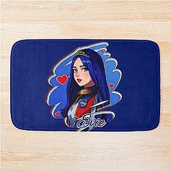 Evie Blue Princess Descendants 3 Manga Anime Pop Art Style Bath Mat