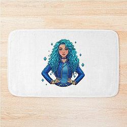 Chloe Charming - Descendants: The Rise of Red Revolutionary Blue Design Bath Mat