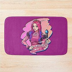Audrey Manga Anime Cartoon Comics Style Descendants 3 Bath Mat