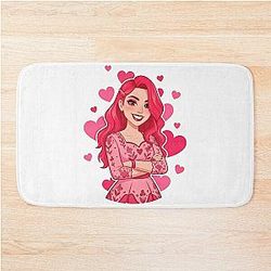 Bridget Young Queen of Hearts Descendants Bath Mat