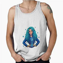 Chloe Charming - Descendants: The Rise of Royal Blue Design Tank Top