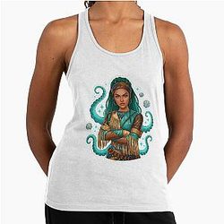 Uma Leader of the Isle Descendants Rise of Red Fan Art Racerback Tank Top
