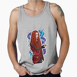 Red: Time Traveler - Descendants: The Rise of Red Chrono Crystal Design Tank Top