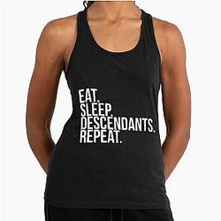 Eat. Sleep Descendants Racerback Tank Top