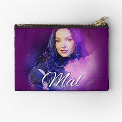 Mal × Purple Queen - Descendants 3 Zipper Pouch