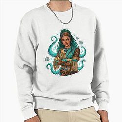 Uma Leader of the Isle Descendants 4 Rise of Red Fan Art Pullover Sweatshirt