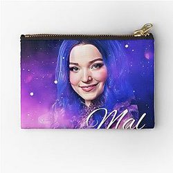 Mal Purple Queen Descendants 3 Wedding Zipper Pouch