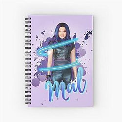 Mal: Descendants 3 Spiral Notebook