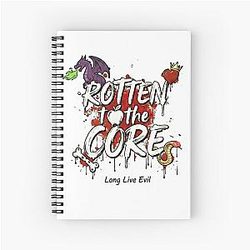 Descendants Rotten to the Core Spiral Notebook