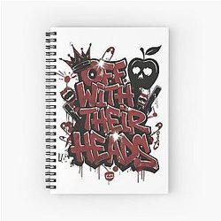 Descendants Dark Auradon Spiral Notebook