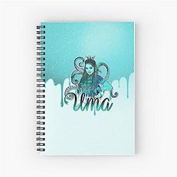 Uma Descendants Summer Pretty Girl Ursula Spiral Notebook