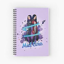 Mal and Evie Forever Descendants 3 Spiral Notebook