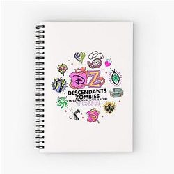 Descendants Zombie World Tour Notebook