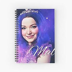 Mal: The Purple Queen - Descendants 3 Wedding Notebook