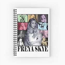Freya Skye Descendants Zombies Worlds Collide Spiral Notebook