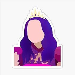 Maleficent Descendants Sticker