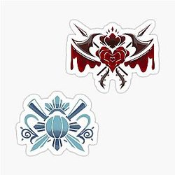 Descendants Rise of Red: Cinderella's Burg Wonderland Crests Sticker