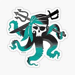 Descendants - Uma Pirate Skull 3 Sticker