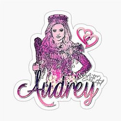 Audrey Descendants Sticker