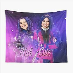 Mal and Evie Descendants 3 Tapestry