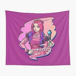 Audrey Manga Anime Cartoon Comics Style Descendants 3 Tapestry