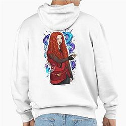 Red: Time Traveler - Descendants: The Rise of Red Chrono-Design Pullover Hoodie
