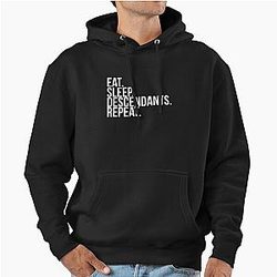 Eat Sleep Descendants Repeat Pullover Hoodie