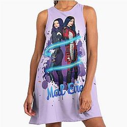 Mal and Evie Forever Descendants 3 A-Line Dress