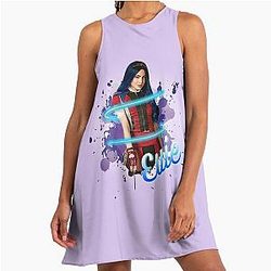 Evie Princess Descendants A-Line Dress