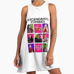 Descendants Zombies Worlds Collide Tour 2025 A Line Dress